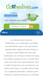 Mobile Screenshot of clotheslines.com